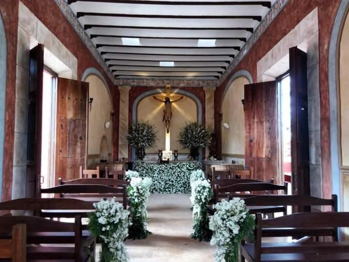 Hacienda Santa Cruz Mérida Exterior foto
